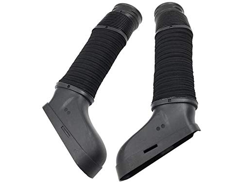 Mercedes-Benz C300 Air Intake Hose Set (2-Piece) - Compatible with 2008-2012 Models - Replacement for Fan Shroud to Air Filter Housing - Perfect for Engine Performance & Maintenance
