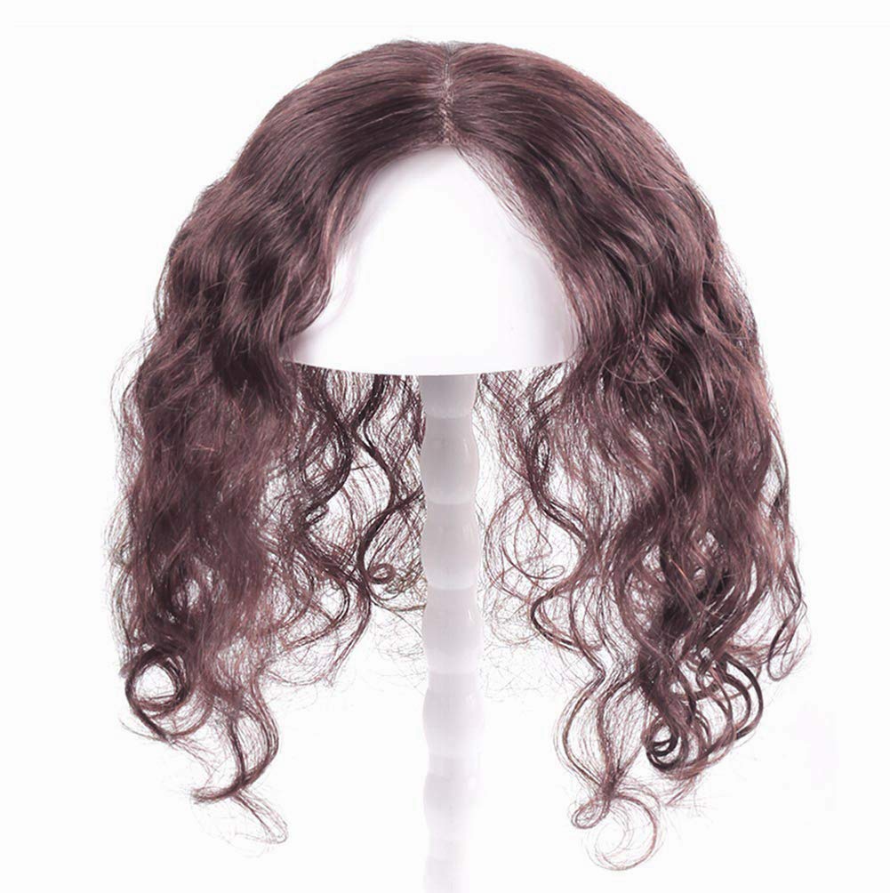 Curly Real Human Hair Topper for Women - 3