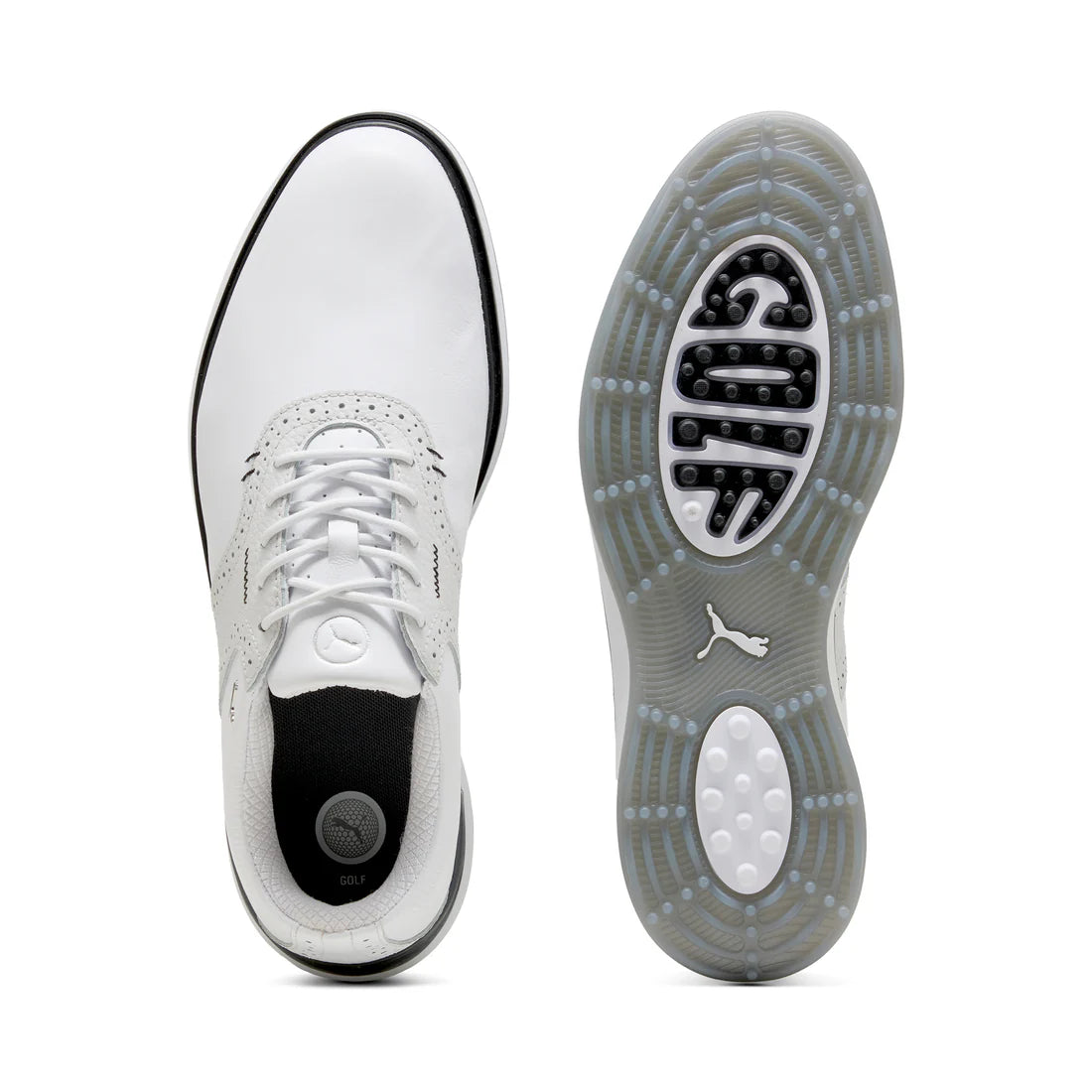 Puma Avant Running Shoes for Men - White & Feather Gray - Lightweight & Breathable for Jogging, Gym, and Daily Wear