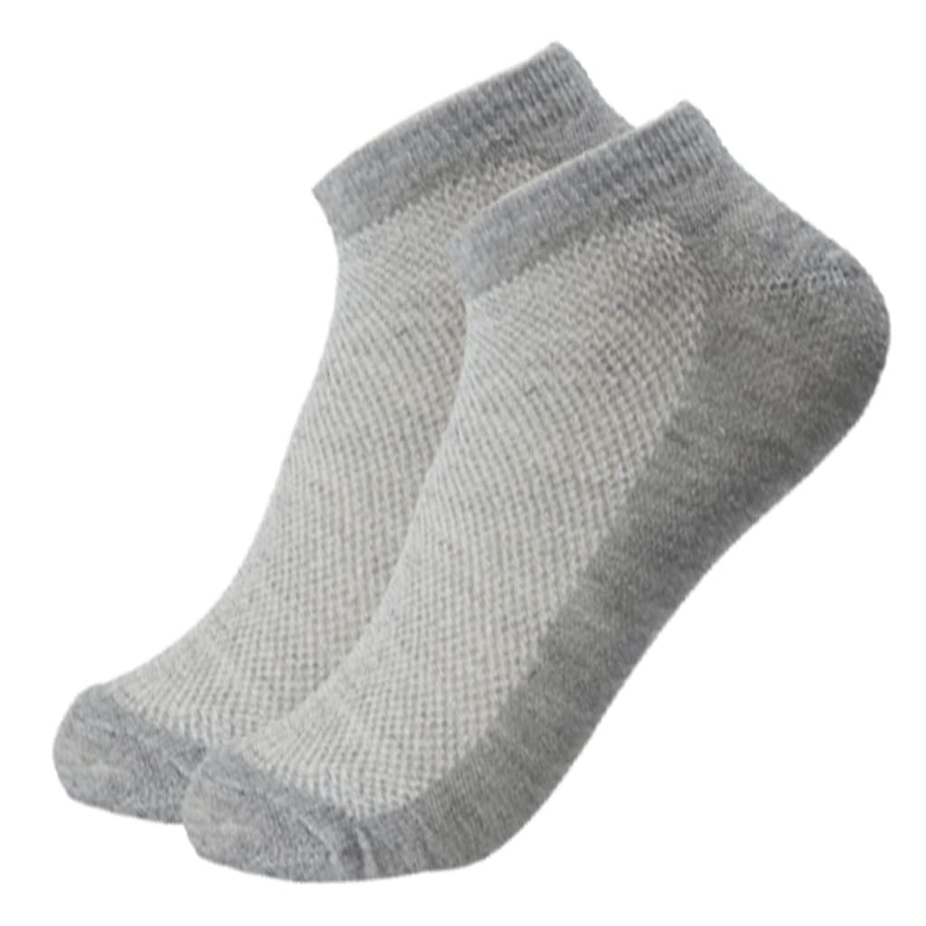 5-Pack Men's Breathable Mesh Socks for All Seasons - Lightweight Business Casual Socks for Spring & Summer - One Size Fits Most (Color B) - Perfect for Office, Travel & Daily Wear