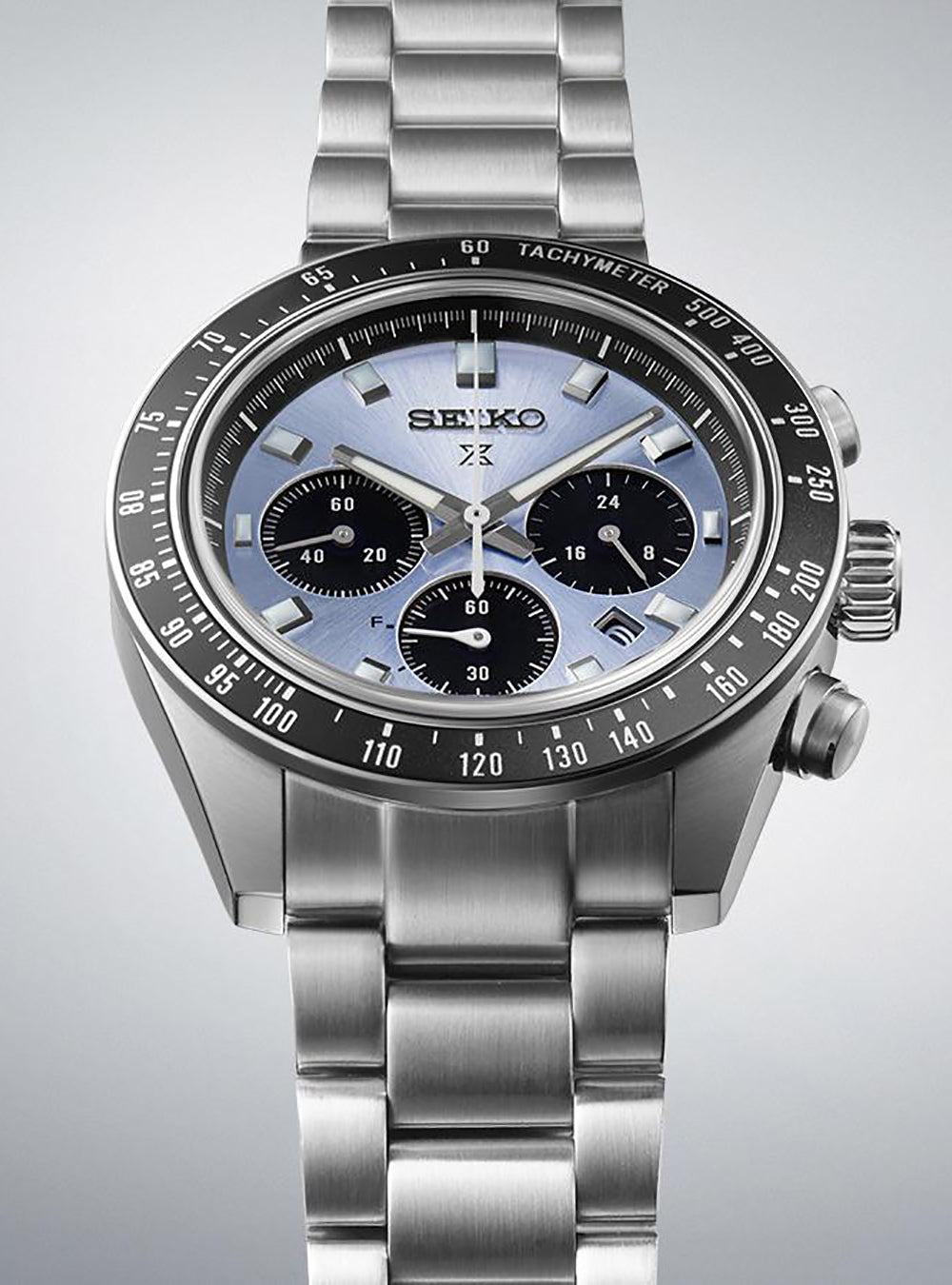 SEIKO Prospex Speedtimer Solar Chronograph Watch SBDL109 - Japanese Made JDM - Perfect for Racing, Sports & Outdoor Adventures