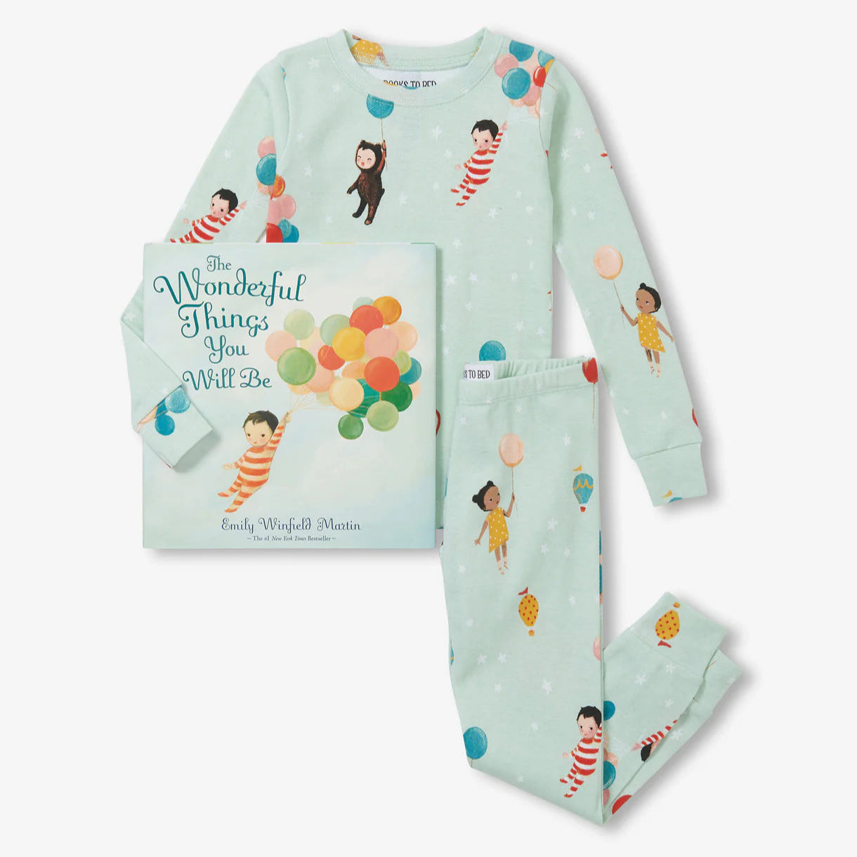 The Wonderful Things You Will Be Book and Pajama Set - Inspiring Bedtime Story Gift for Kids | Perfect for Reading Time, Bedtime Routines & Special Occasions