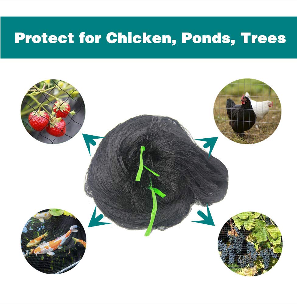 Heavy Duty Bird Netting 25ft X 50ft - 1.2