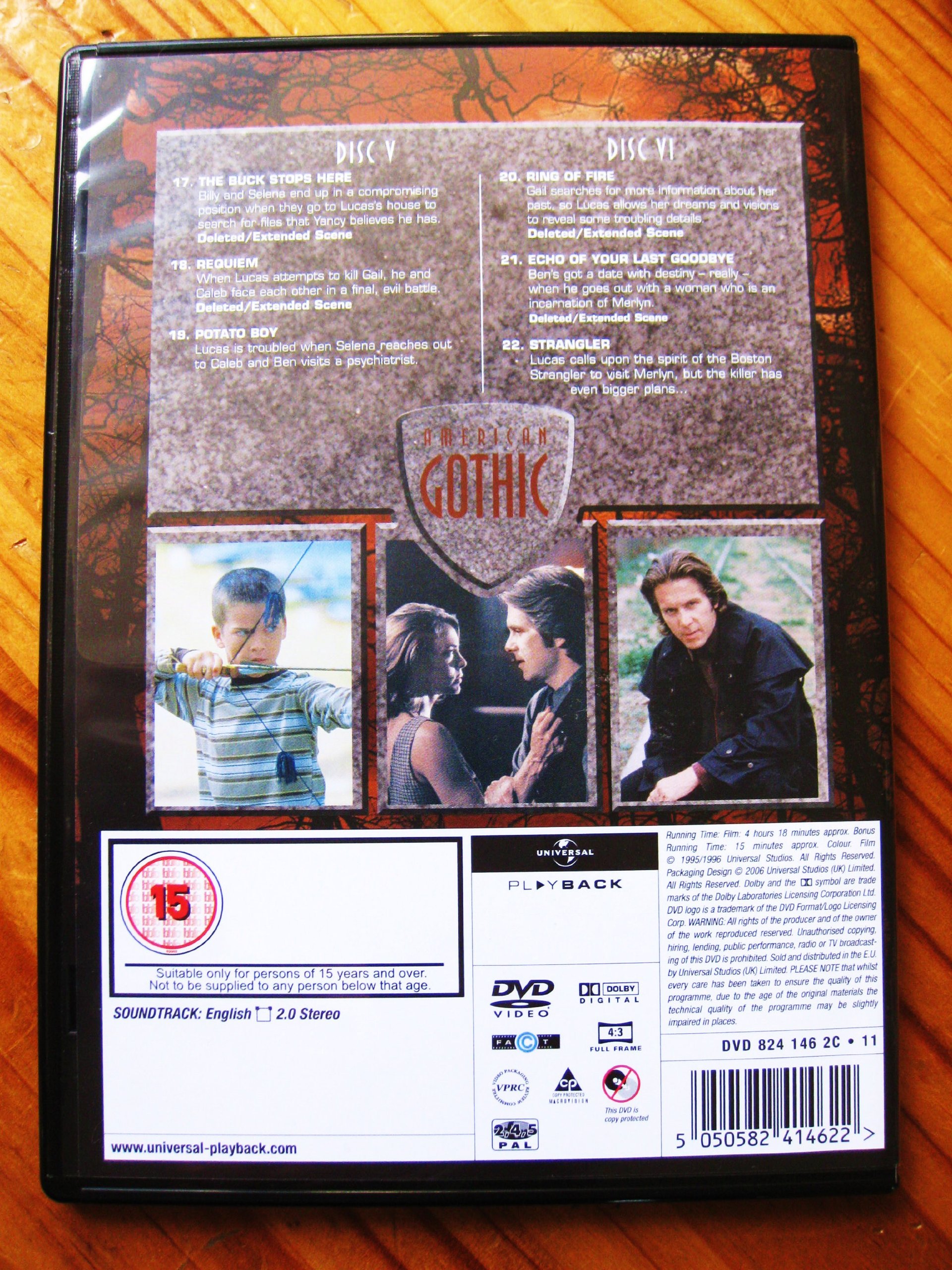 American Gothic - Complete Series DVD | Thriller TV Show Collection | Perfect for Horror Fans & Mystery Lovers | Home Entertainment & Gift Idea