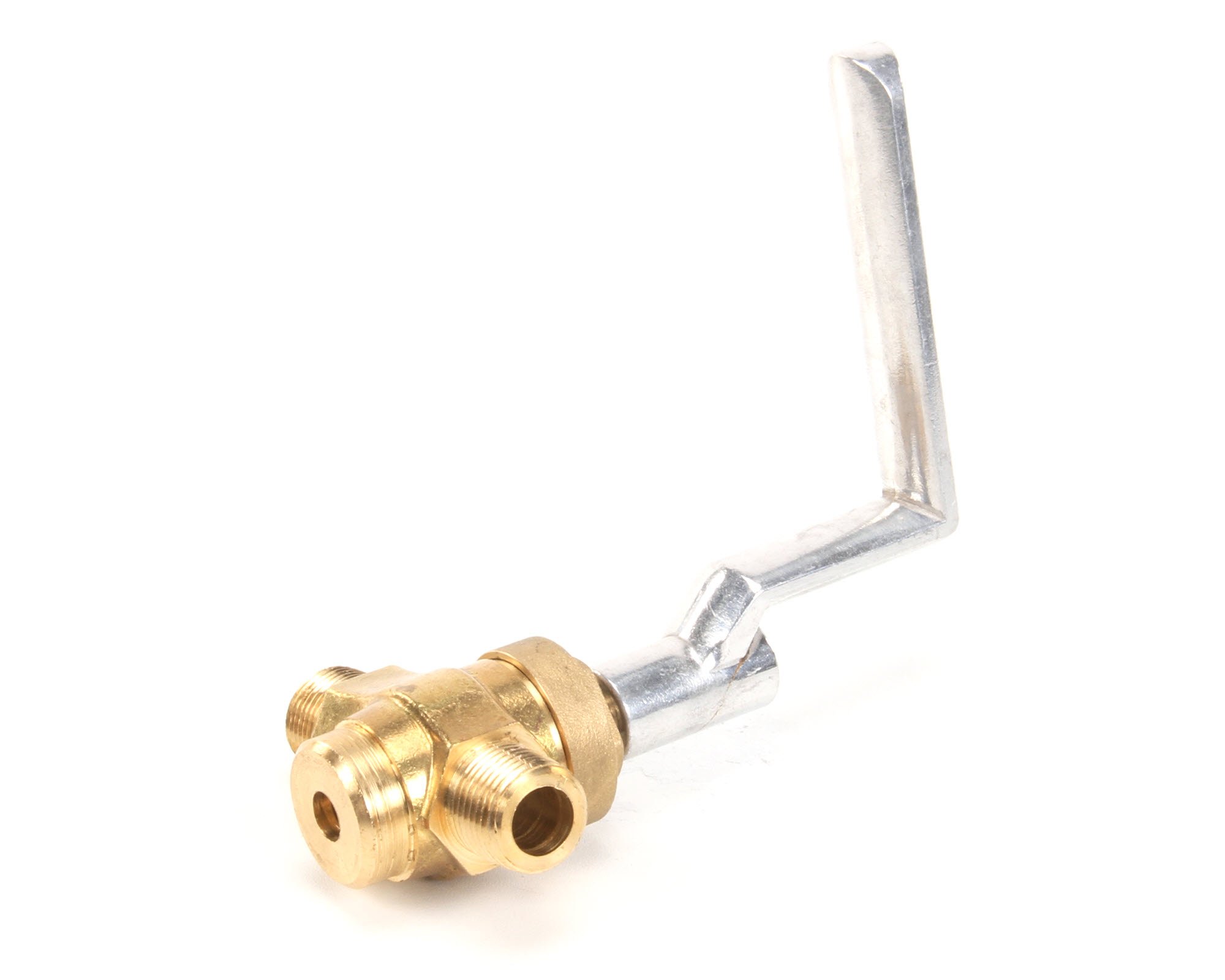 Town Food Service 226104M Brass Gas Valve - High-Quality Replacement Part for Commercial Kitchen Equipment & Restaurant Appliances