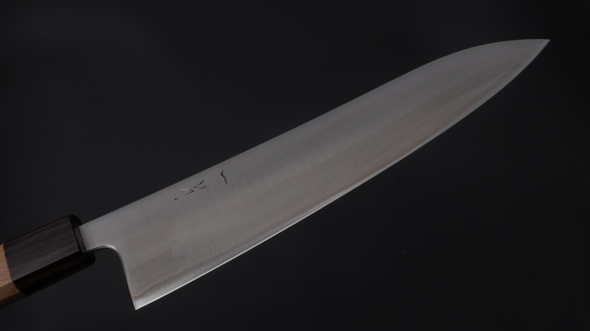 Hitohira Futana S3 Migaki Gyuto 210mm Japanese Chef Knife with Cherry Wood Handle - Perfect for Sushi, Meat Cutting & Professional Kitchen Use