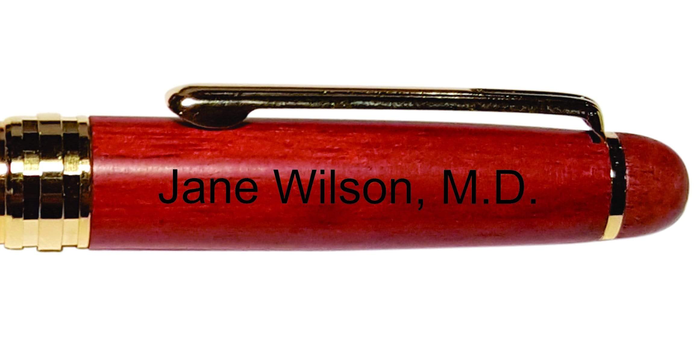 Premium Rosewood Rollerball Pen with Matching Gift Case - Elegant Writing Instrument for Office, Business Gifts & Special Occasions