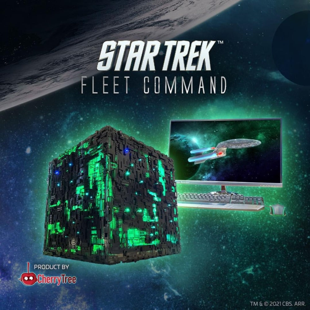 Star Trek Fleet Command Borg Cube ATX - Premium Collectible Model for Sci-Fi Fans | Perfect for Display, Gifts & Star Trek Enthusiasts