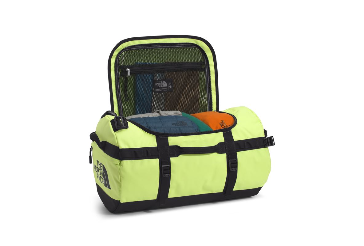 Base Camp Duffel Bag Small - Waterproof Travel Duffel for Camping, Hiking & Gym - Lightweight Durable Carry-On Luggage for Outdoor Adventures & Sports Gear Storage