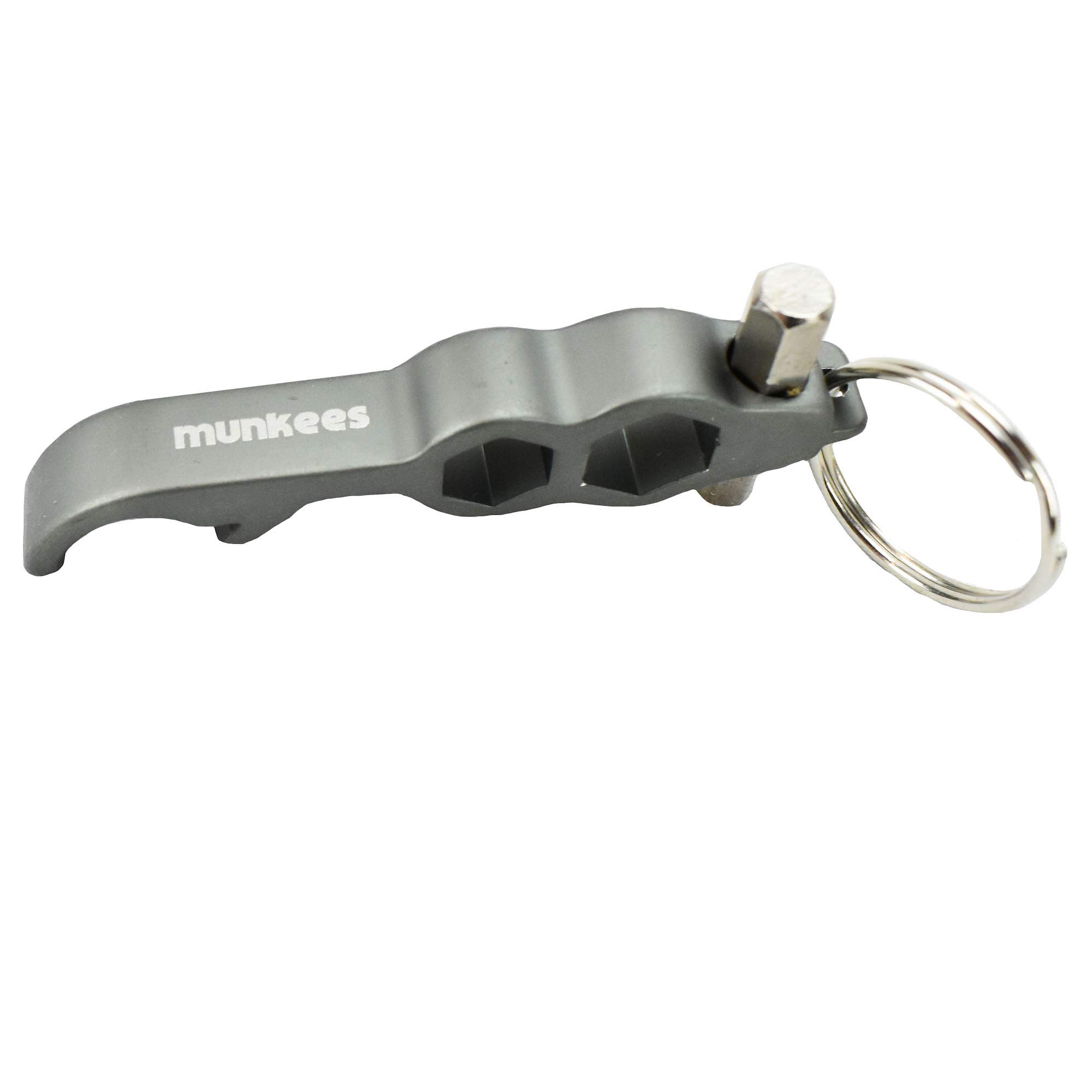 Ace Camp Bottle Opener Hex Tool - Multi-Purpose Outdoor Camping Gear for Beer, Soda & Survival Kits