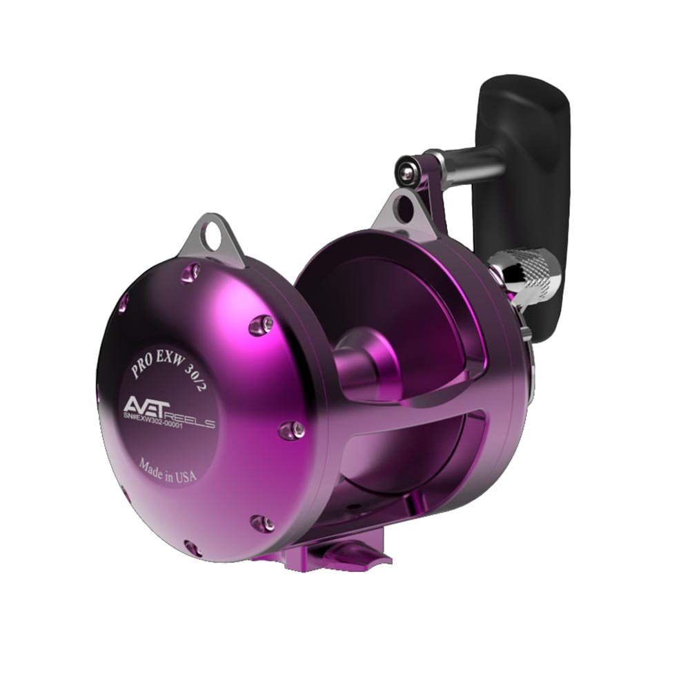 Avet Pro EXW 30/2 Wide Two Speed Fishing Reel - Saltwater & Big Game Fishing Reel for Offshore Trolling & Deep Sea Angling