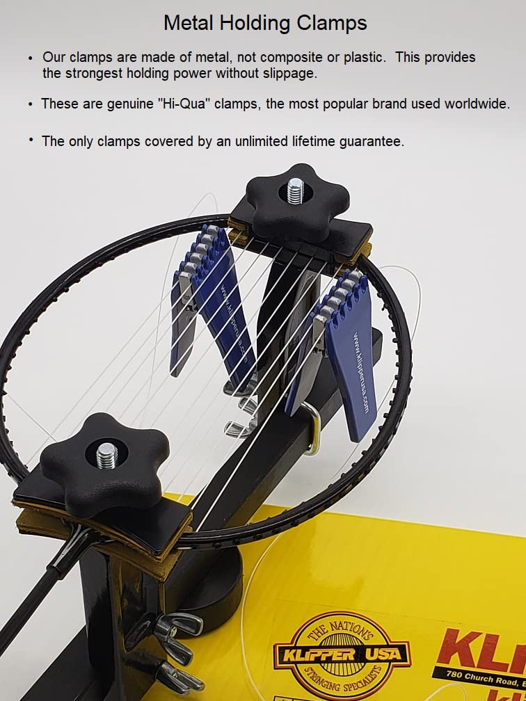 Klippermate Badminton Stringing Machine - Professional Racket Stringer for Tennis & Badminton Players - Perfect for Home & Club Use