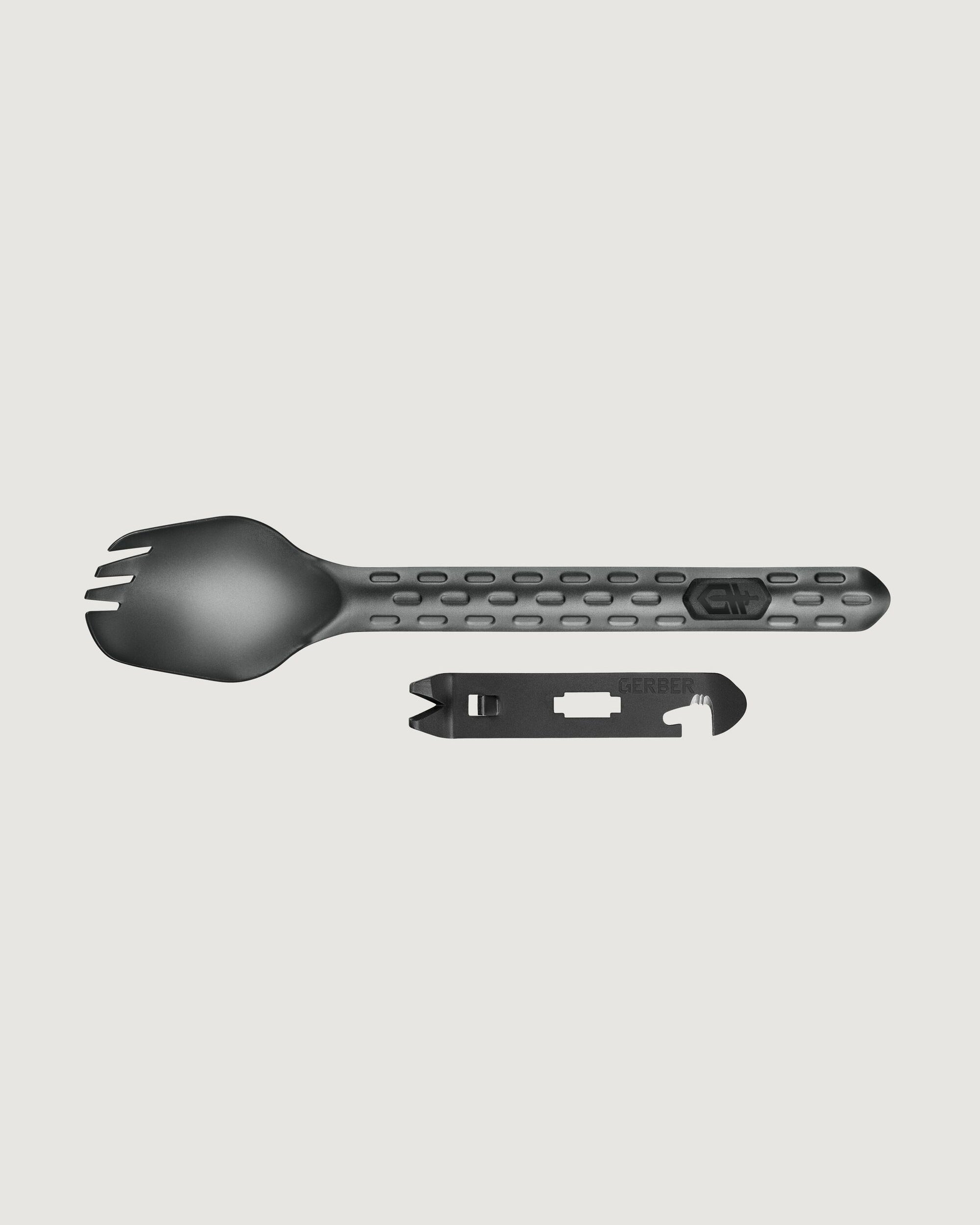 Gerber Devour Multi Fork - Black | Compact Camping & Survival Utensil for Hiking, Backpacking & Outdoor Adventures