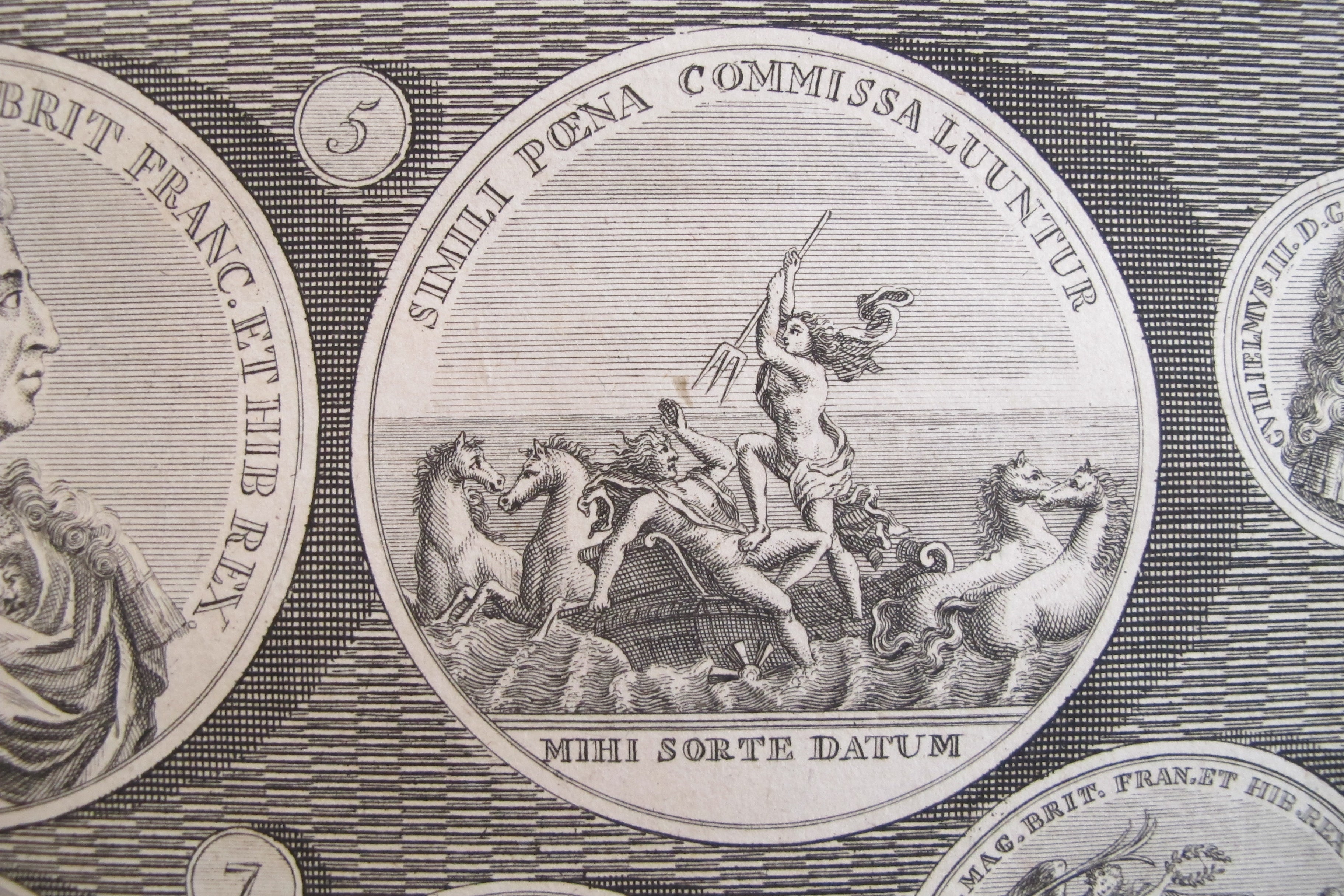 1745 British Regal Medals Set - King William III & Queen Mary - 2-Piece Collectible Coins for History Enthusiasts & Coin Collectors - Perfect for Displays, Gifts & Historical Collections