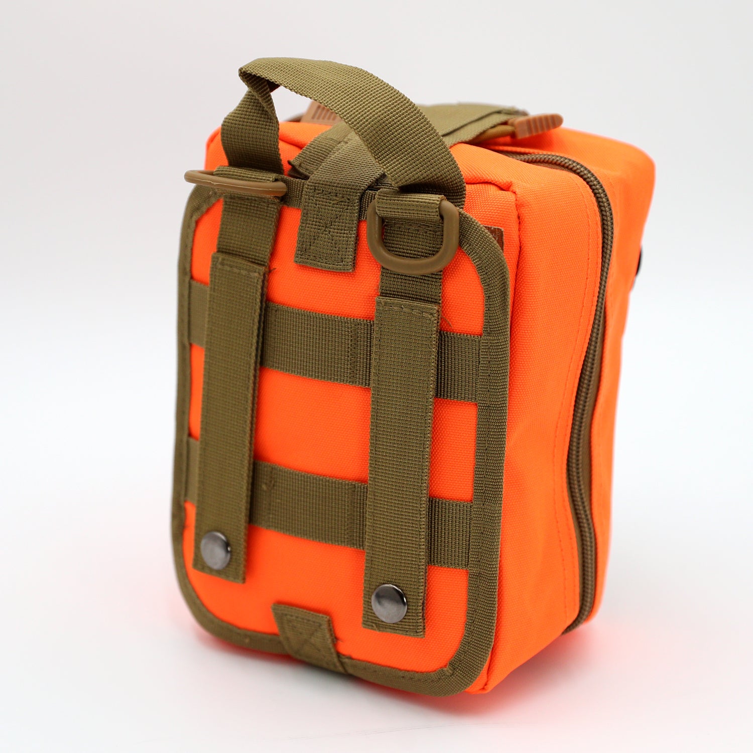 Desert Squadron MOLLE Trauma 2.0 Tactical Medical Pouch - First Aid Kit Organizer for Military, EMS & Outdoor Adventures