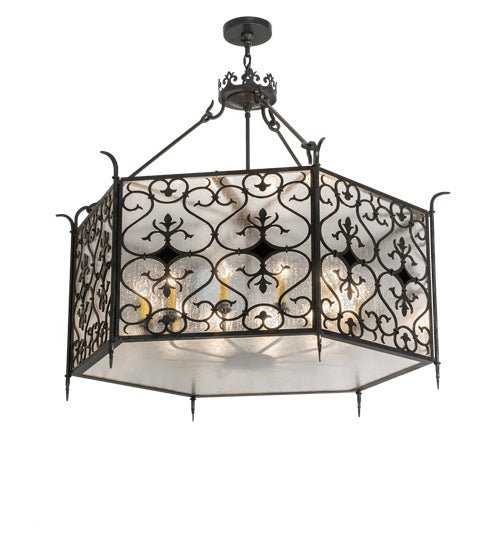 12-Light Modern Pendant Lighting Fixture - Elegant Glass Chandelier for Dining Room, Kitchen Island & Living Room Decor