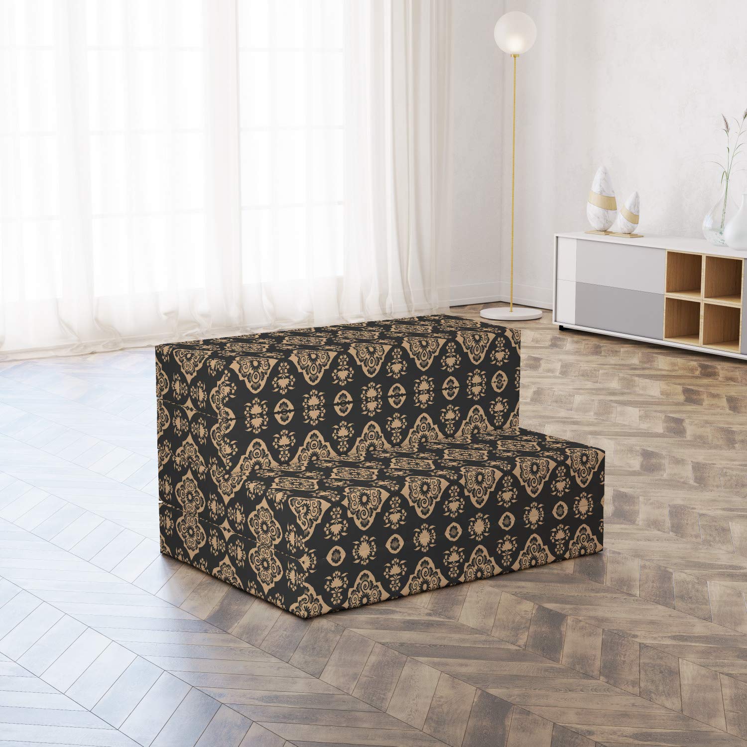 Ambesonne Classic Oriental Foldable Mattress - 74.8