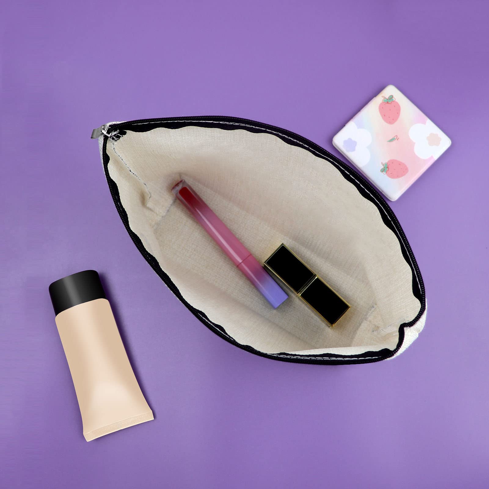 Dog Lover Gifts for Women - Sazuwu Weed & Makeup Bag, Friendship & Birthday Gifts for Female Dog Moms, Animal Lovers Cosmetic Travel Pouch for Christmas, Daily Use & On-the-Go Essentials
