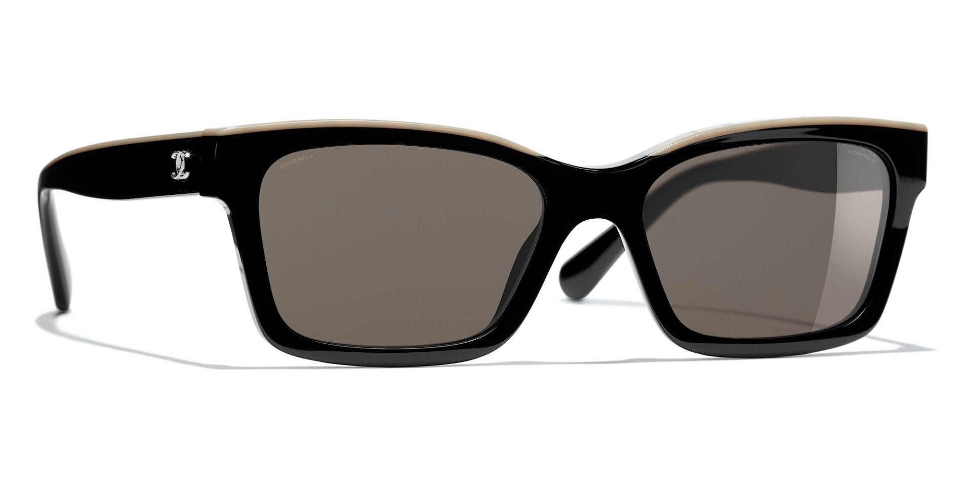 Black & Beige/Brown