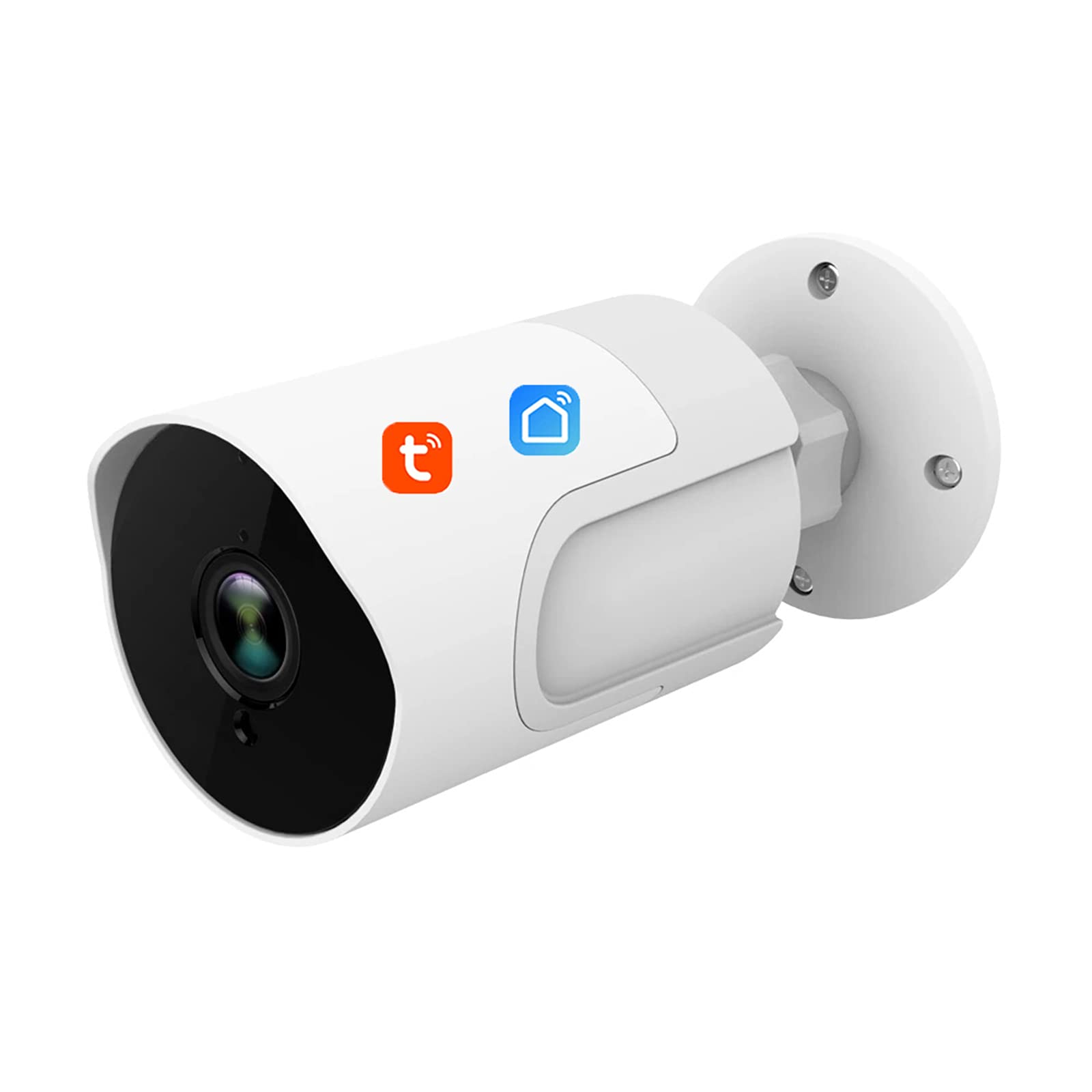 DMNSDD 1080P Outdoor Security Camera with WiFi, Two-Way Audio & Motion Detection - Tuya Smart Life Compatible Wireless IP Camera for Home Surveillance (Ideal for Monitoring Front Yard, Backyard & Driveway)