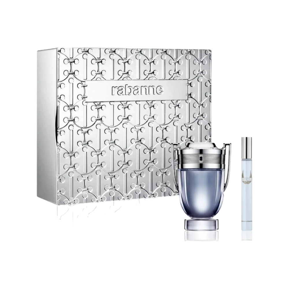 Invictus 2 Piece Eau de Toilette Spray for Men - 100ml Fresh & Masculine Fragrance - Perfect for Date Night, Office & Special Occasions