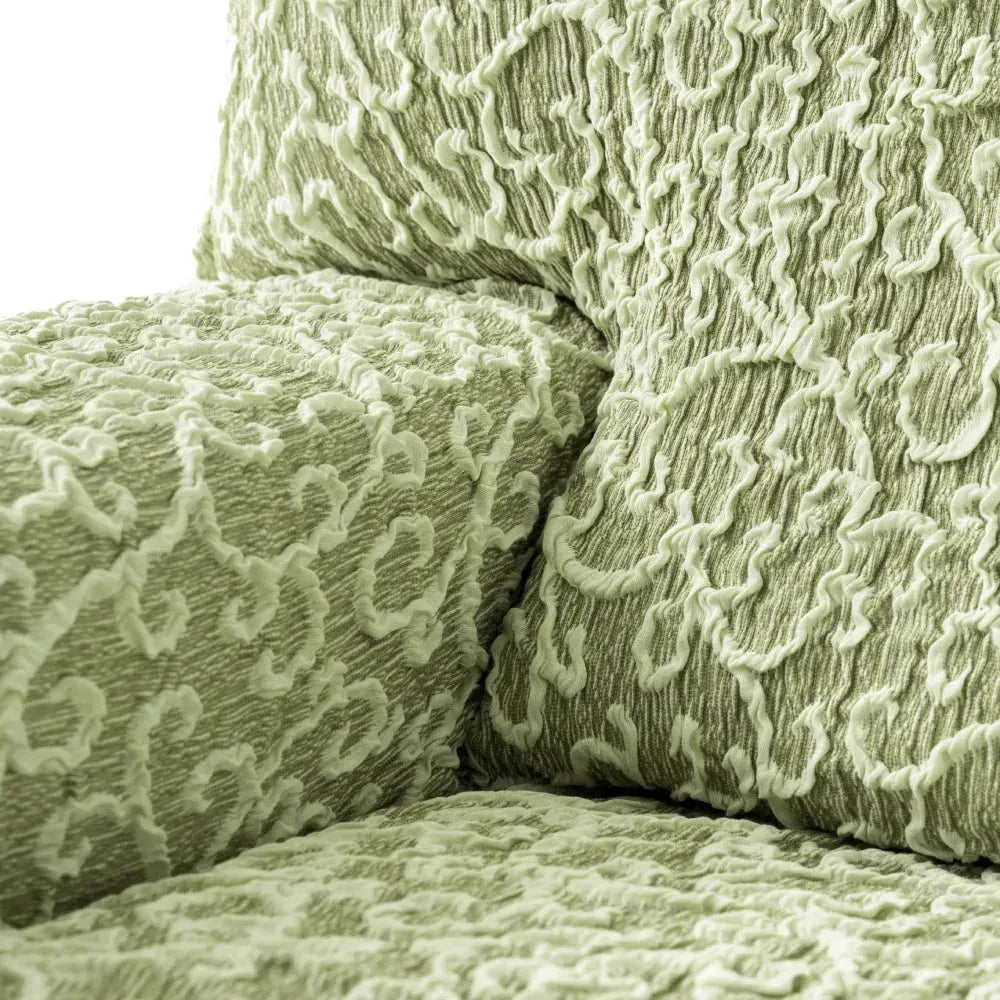 2 Seater Loveseat Slipcover - Jacquard 3D Collection for Sofa Protection | Perfect for Living Room, Bedroom & Home Decor