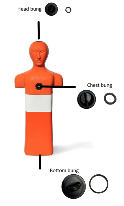 Professional BOB Manikin for CPR Training & Rescue Competition - Perfect for First Aid, Emergency Response, and Medical Practice Scenarios