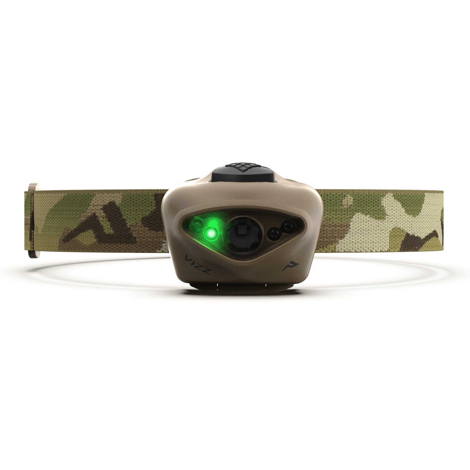 Princeton Tec Vizz 550 RGB Headlamp - 550 Lumens Ultra Bright LED Light with 33 Hours Runtime - Perfect for Camping, Hiking, Running & Outdoor Adventures