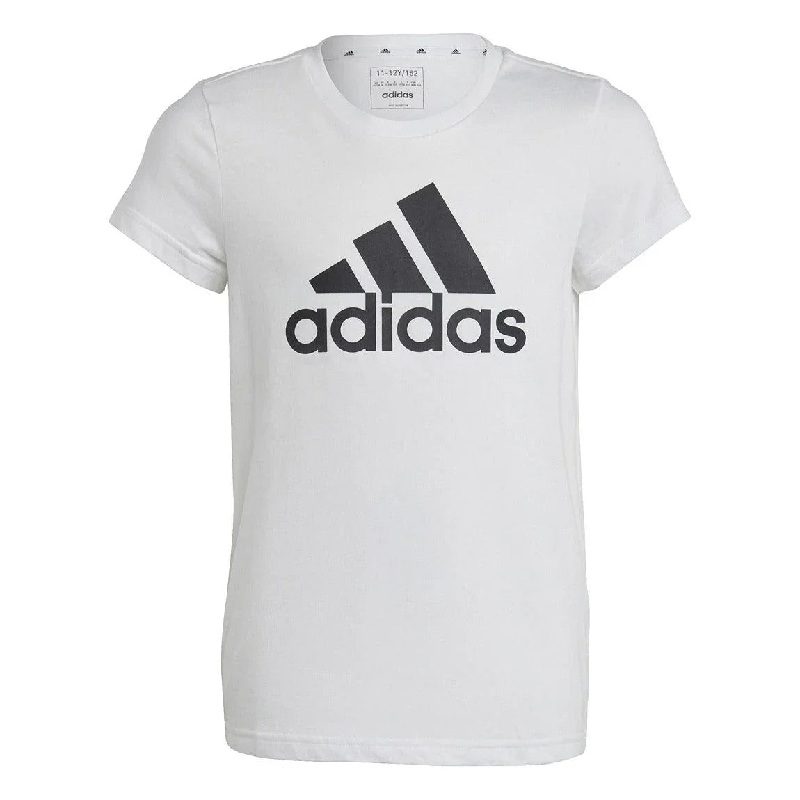Essentials Big Logo Cotton T-Shirt for Girls - Soft & Comfortable Casual Wear for School, Play & Everyday Outfits