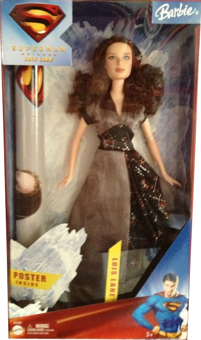 Mattel Barbie Superman Comics Lois Lane Collector Doll - DC Comics Superhero Action Figure for Kids & Collectors - Perfect for Play, Display & Gifting