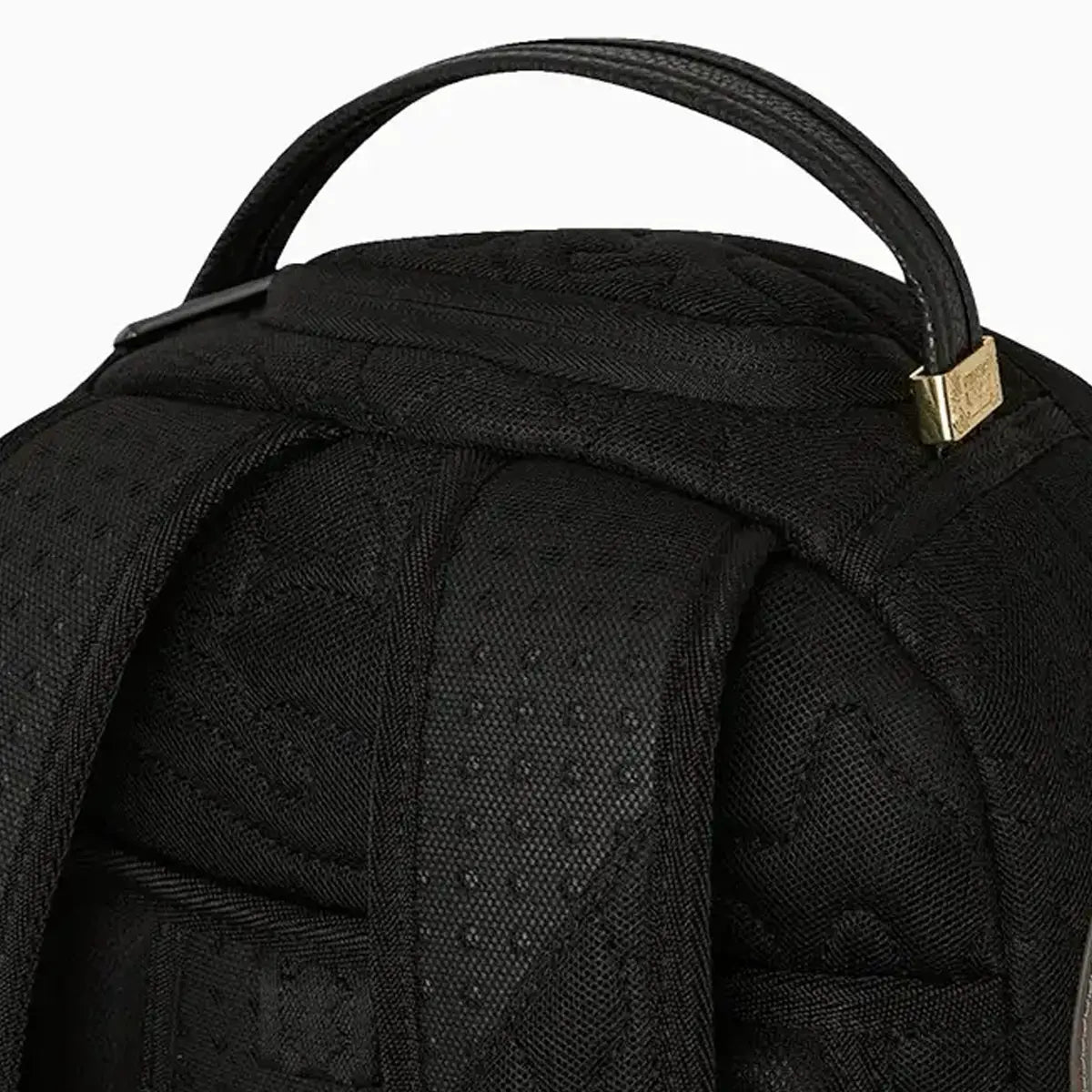 Black Quilted Iridescent DLXSV Backpack for Women & Men - Waterproof Travel Laptop Backpack for Work, School, College & Outdoor Adventures