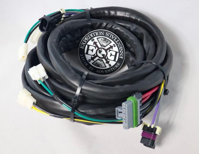 ARB Twin Harness Extension with Locker - Heavy Duty 4x4 Off-Road Wiring Kit for Jeep, Truck & SUV - Perfect for Trail Riding & Overlanding Adventures