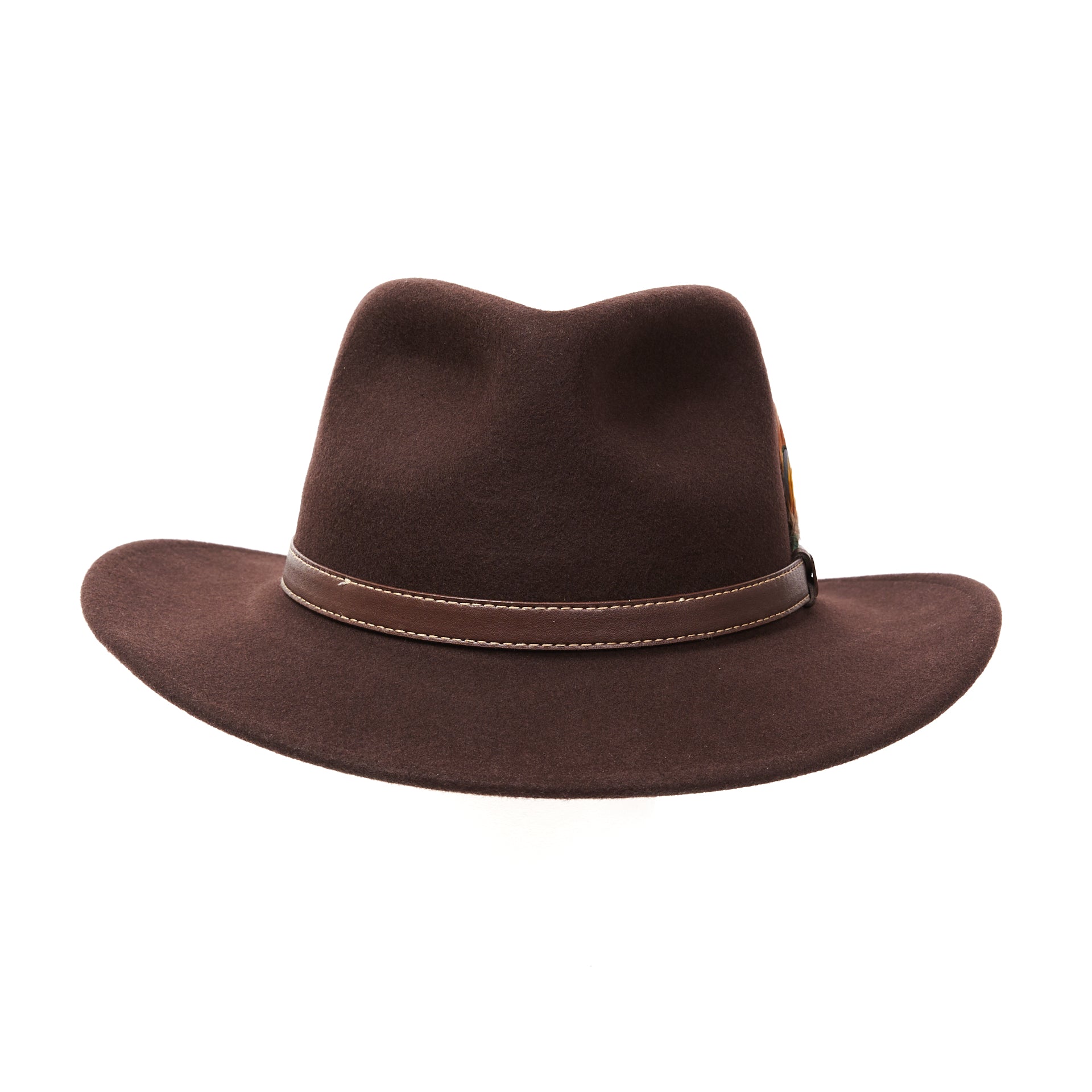 Stylish Ronald Country Hat by CITY HATTERS - Premium Brown Cowboy Hat for Men & Women | Perfect for Western Rides, Country Music Festivals & Outdoor Adventures