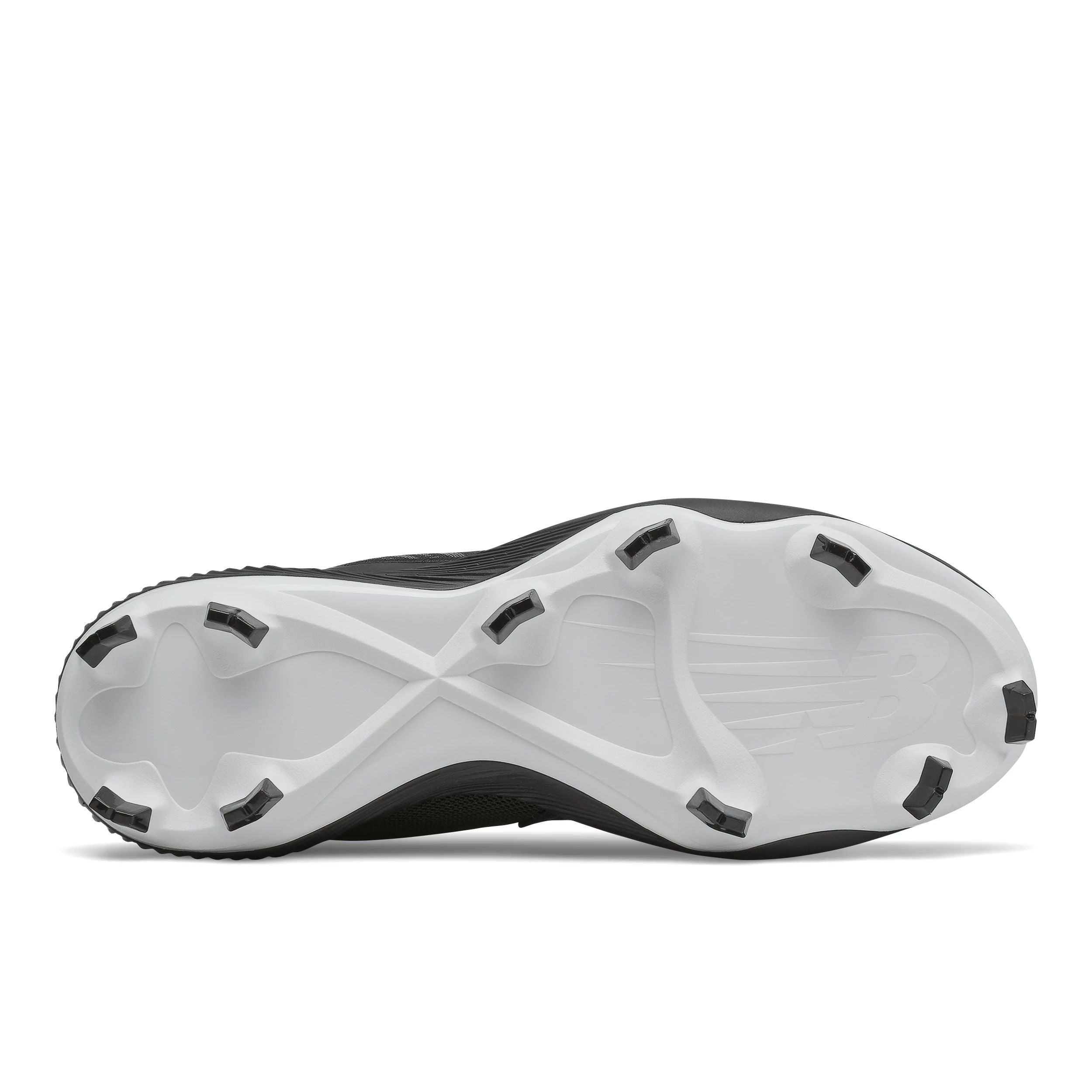 New Balance FuelCell 4040v6 Black & White Men's Molded Cleats - Lightweight Soccer Cleats for Artificial Turf & Firm Ground - Perfect for Training & Matches