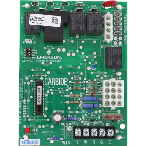 White Rodgers Upgraded Furnace Control Board - Compatible with American Standard D340035P01 - HVAC Replacement Part for Home Heating Systems