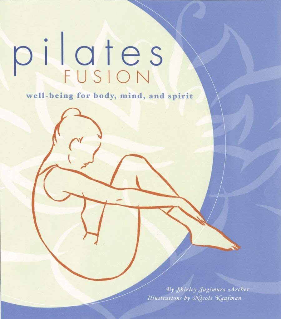 Pilates Fusion Workout Mat - Improve Body, Mind & Spirit Wellness | Home Gym Equipment for Yoga, Stretching & Core Training