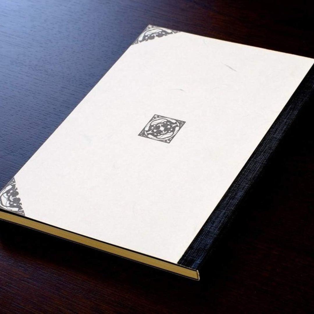Monokaki N2 A5 Notebook - 9mm Lined Paper, 160 Pages, Fountain Pen Friendly Journal for Writing, Note Taking & Sketching - Perfect for Students, Office & Creative Work