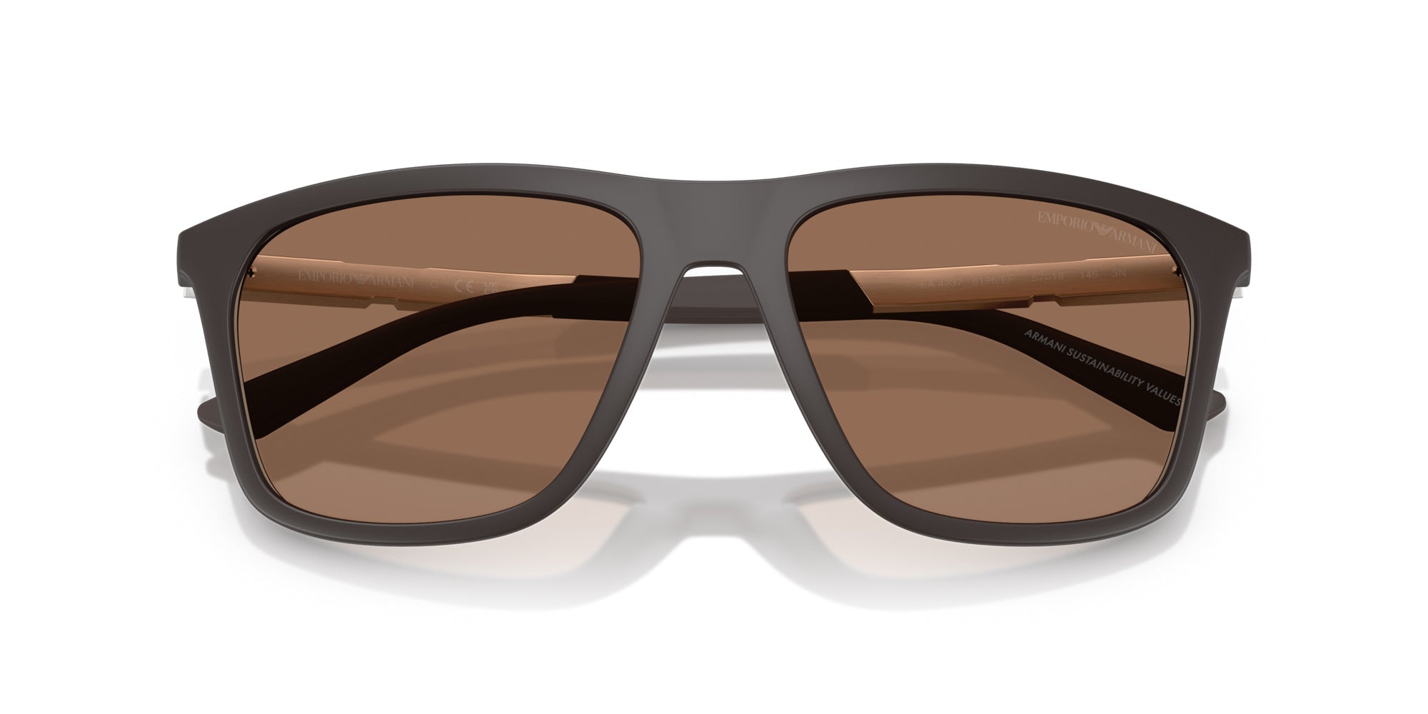 Emporio Armani EA4237 Sunglasses - Polarized UV Protection Aviator Style for Men & Women | Perfect for Driving, Travel & Outdoor Activities