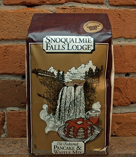 Snoqualmie Falls Lodge Old Fashioned Pancake & Waffle Mix - 5lb Bag | Authentic Breakfast Mix for Fluffy Pancakes & Crispy Waffles | Perfect for Family Brunches, Camping Trips & Holiday Breakfasts