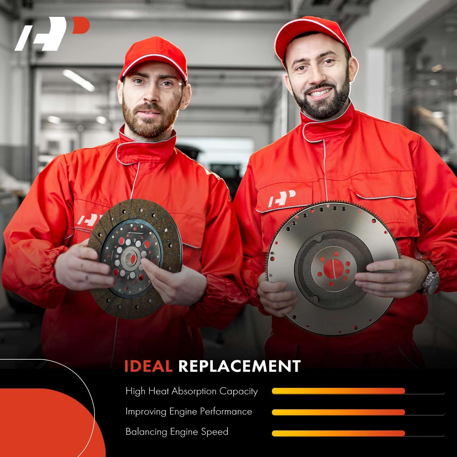 Premium Clutch Flywheel for Fiat 500 2012-2017 1.4L Manual Transmission - 6 Bolt Holes, 116 Teeth - Replacement Part #5106121AA - Perfect for Smooth Gear Shifting & Performance Driving