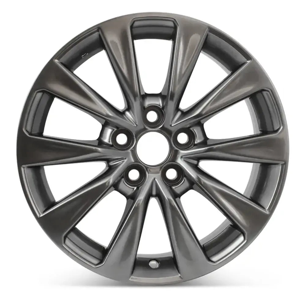 17 Inch Toyota Camry Wheel Replacement - Hypersilver Replica Rim 75170 4261A06040 | Perfect for Car Upgrades & Customization | Durable Alloy Wheels for Smooth Ride
