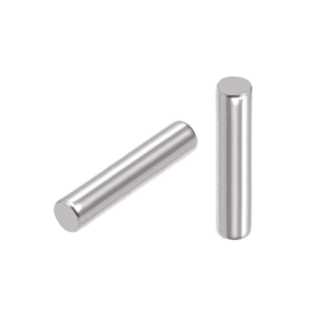 GC STEEL DOWEL PIN 2mm x 32mm (Pack of 200) - Precision Ground & Polished, Both Ends Chamfered - 201 Grade Stainless Steel Dowels for Woodworking, Metalworking & DIY Projects