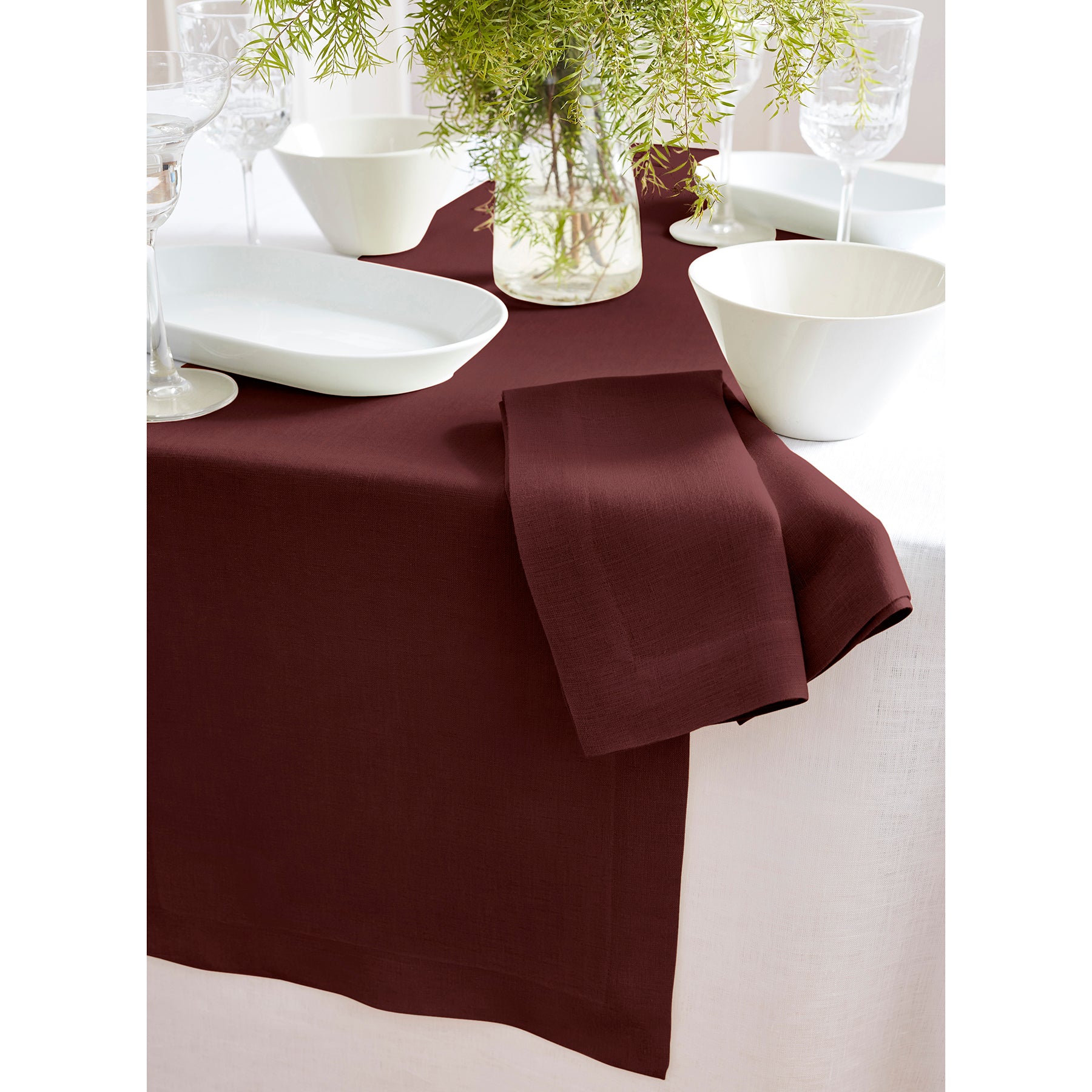 Sonoma Table Runner - Elegant Dining Decor for Thanksgiving & Christmas | Perfect for Holiday Tablescapes & Home Decor