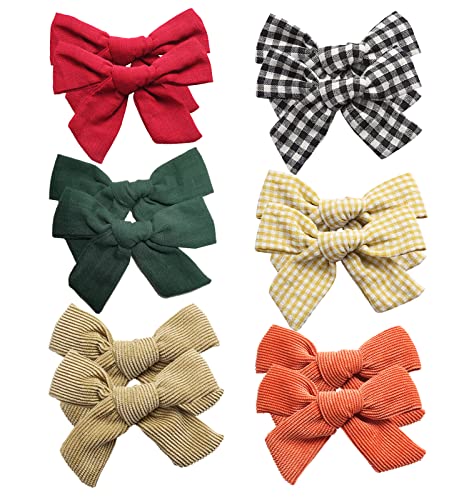 Toddler Hair Bows for Girls - Alligator Clip Barrettes Hair Accessories for Baby, Kids & Toddlers - Perfect for Parties, School, Photos & Everyday Wear