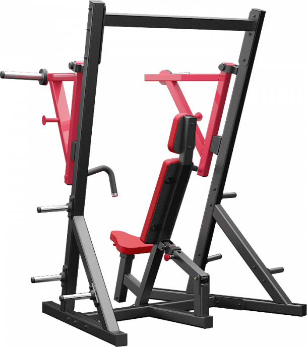 ATLANTIS Incline Chest Press Machine - Professional Gym Equipment for Strength Training & Muscle Building - Perfect for Home & Commercial Gyms