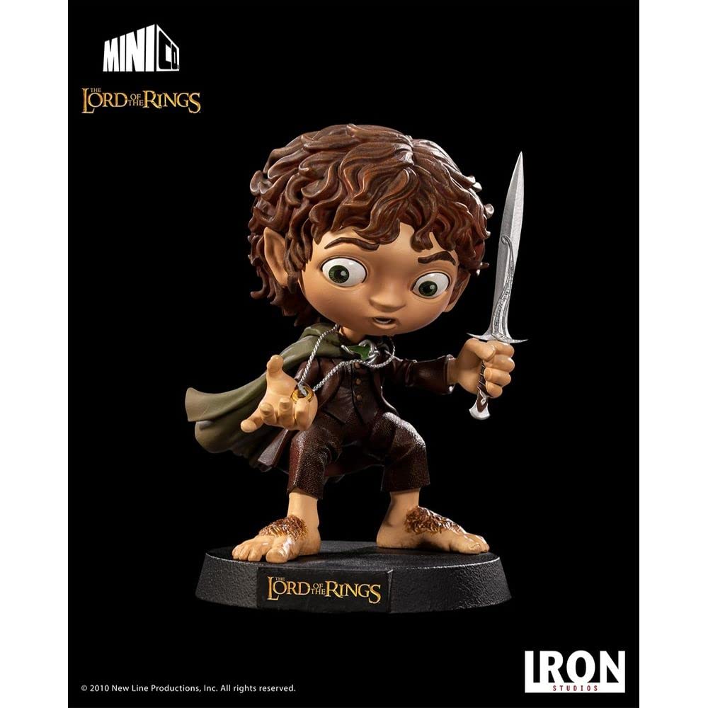 Iron Studios & MiniCo Heroes Lord of The Rings Frodo Vinyl Collectible Statue - Perfect for Home Decor, Office Display, and LOTR Fan Collections