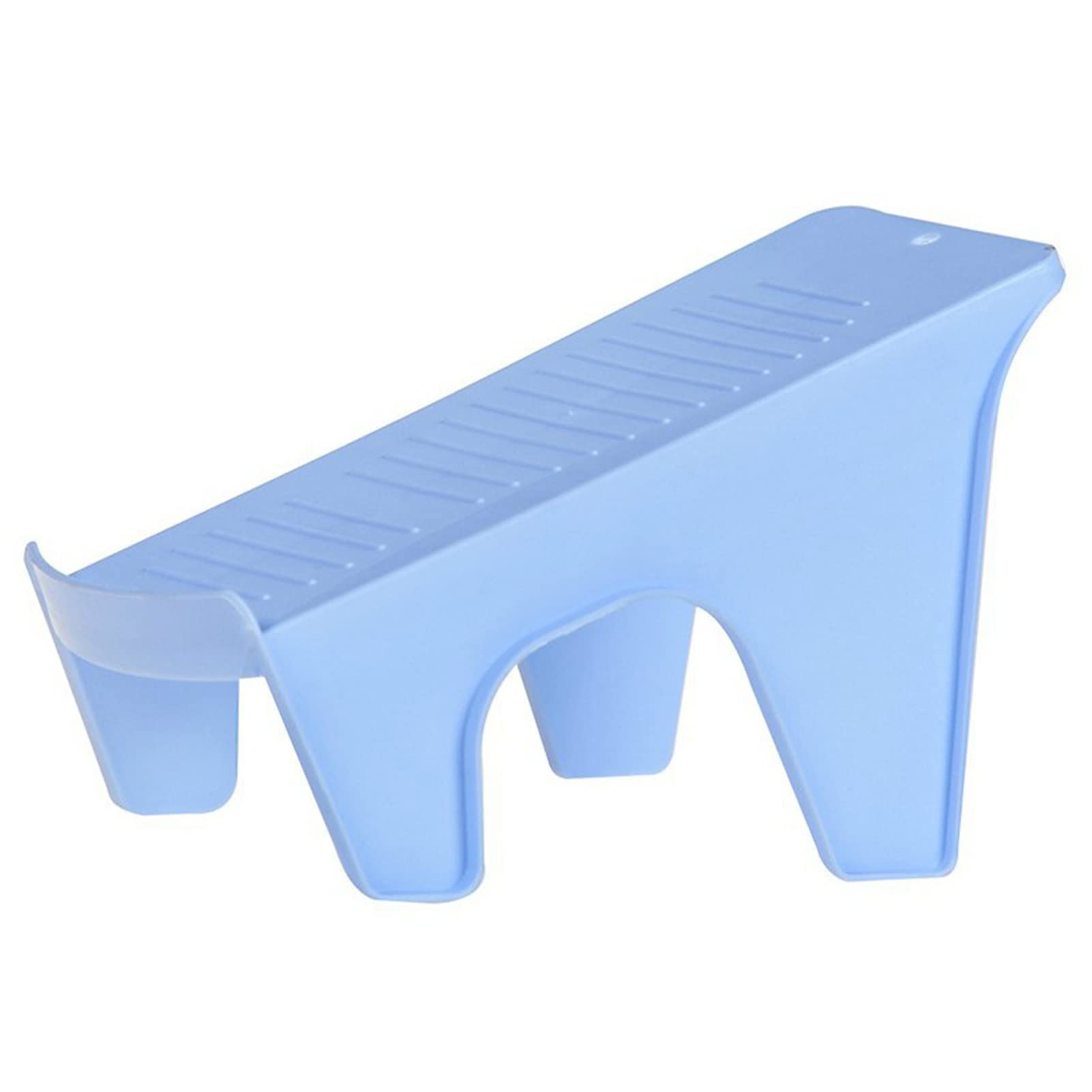 Double Layer Shoe Stacker Organizer - Space Saving Shoe Rack for Closet Storage (Blue) | Perfect for Small Spaces, Apartment Living & Shoe Organization