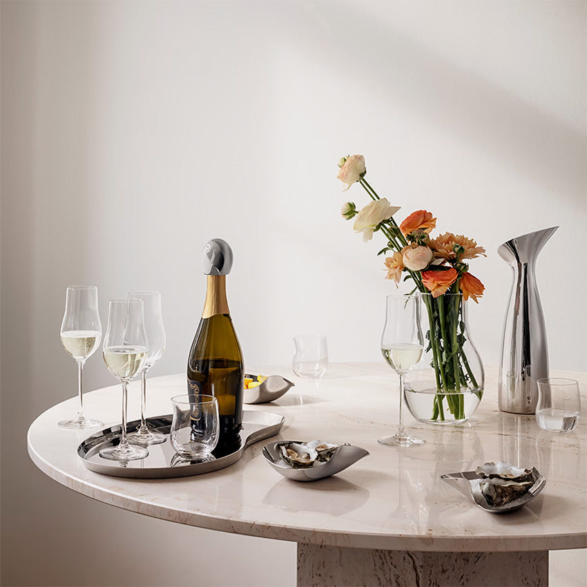 Georg Jensen Indulgence Tray - Elegant Serving Tray for Entertaining, Dining & Home Decor | Perfect for Parties, Weddings & Luxury Gifts