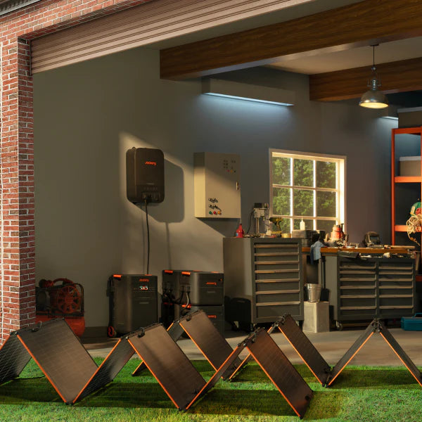 Jackery Explorer 5000 PLUS 5040Wh 7200W Portable Power Station with 4000W Solar Input - Expandable to 60kWh for Home Backup, RV Camping & Outdoor Adventures - 5 Year Warranty