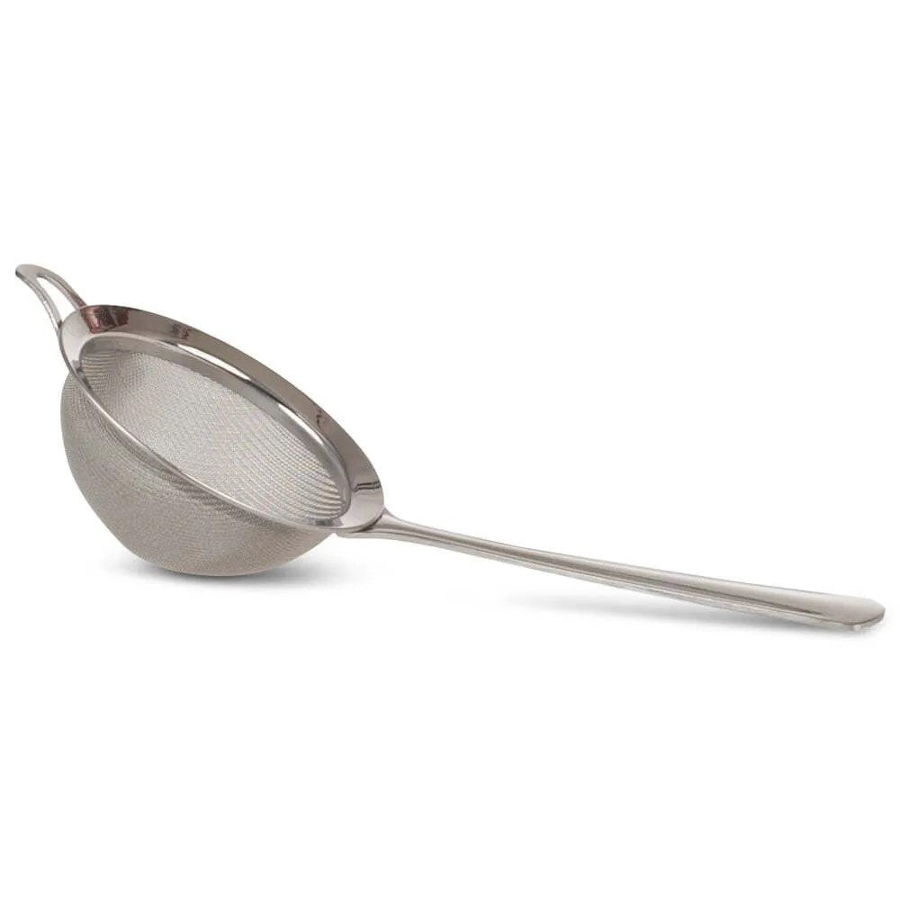 3 Inch Stainless Steel Mesh Strainer - Fine Kitchen Sieve for Tea, Spices, and Powder - Perfect for Cooking, Baking, and Brewing